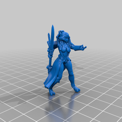 female_ethereal.png Download free STL file Greater Weeb Spiritual Leader Girl • 3D printing model, gilieart
