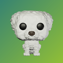 Poodle.png STL file Poodle Funko Pop・3D printing model to download