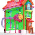 4.jpg MAISON 5 HOUSE HOME CHILD CHILDREN'S PRESCHOOL TOY 3D MODEL KIDS TOWN KID Cartoon Building 5