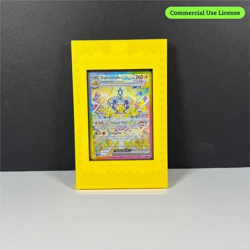 35pt Magnetic Card Frame STL, One Touch Wall Display (Commercial Use)