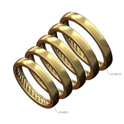 Thin-Inner-braided-cigar-band-size6to10-00.jpg STL file Inner braided thin cigar band US sizes 6to10 3D print model・3D printable model to download