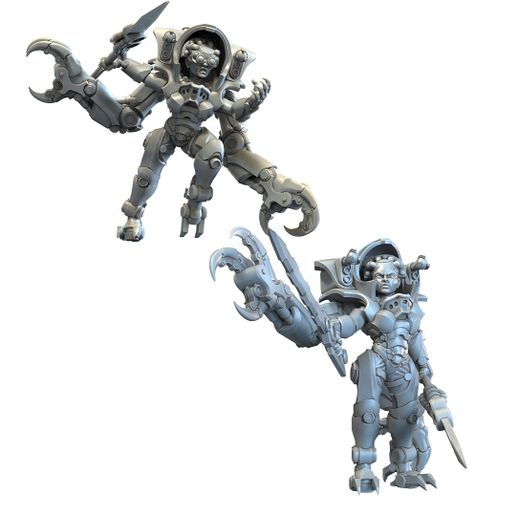 👧 Lady Haera in Sthenian-pattern Hunting Rig・ 3D File for 3D printing・Cults