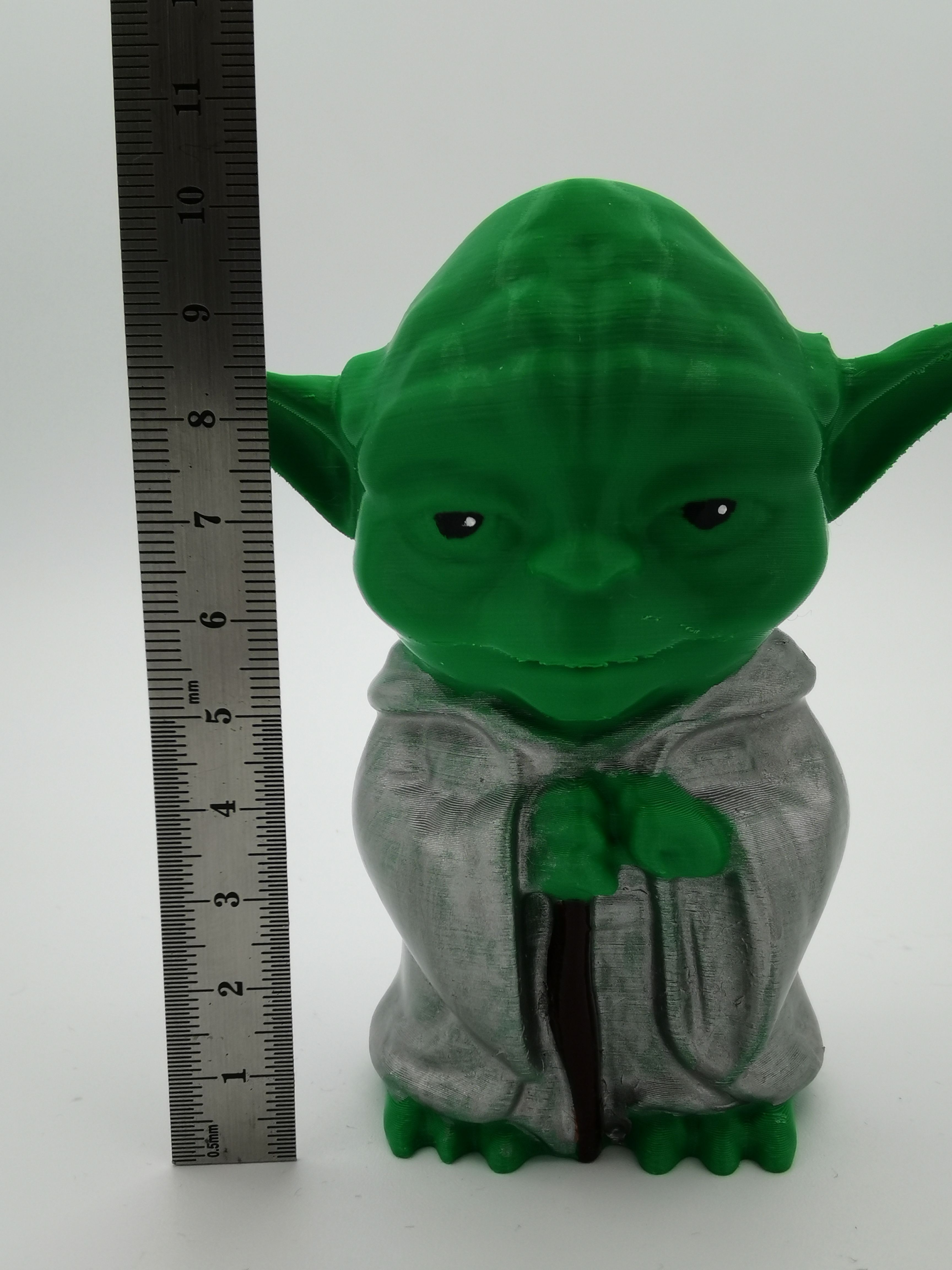 3D printed Mini Yoda • made with Snapmaker A350 ・ Cults