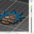 RICK-PRUSA-PERSPECTIVA.jpg RICK keychain by RICK AND MORTY