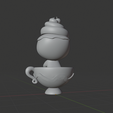 kawaii-tasse-dos.png Kawaii character in cup with whipped cream