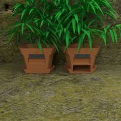 горшки5.jpg flower pot with hiding place
