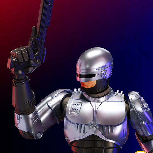 🎨 Robocop - FAN ART・ 3D File for 3D printing・Cults
