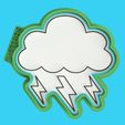 storm-cloud-nube-rayos-magicos.jpg 🌩️☁️ Storm Cloud Cloud Cookie Cutter - Lightning Magic Sky - Lightning Cloud Cutter - Celestial Energy & Fantasy
