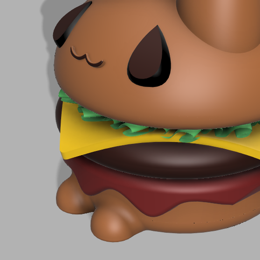 michiamburguesa v5 5.png Télécharger le fichier STL Michiburger :3 (catburger) • Objet imprimable en 3D, jayceedante