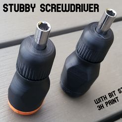 dsfdsf.jpg Free STL file LTT Stubby Screwdriver・3D printing idea to download