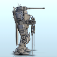 46.png Zyxsin combat robot (22) - BattleTech MechWarrior Scifi Science fiction SF Warhordes Grimdark Confrontation
