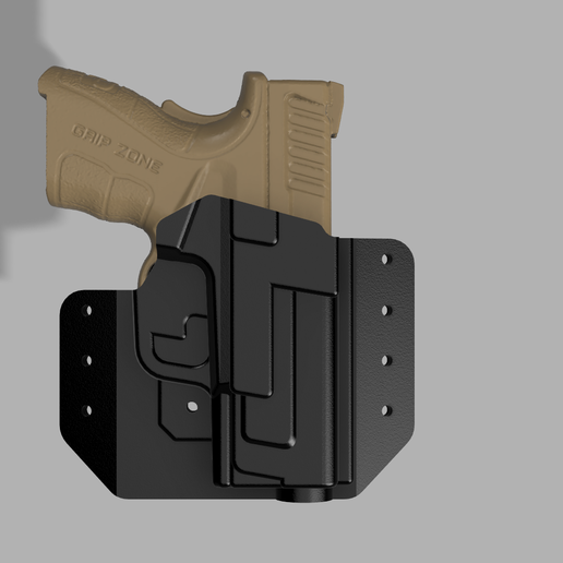 SPRINGFIELD-XD9_SUB-N-v41.png SPRINGFIELD XD MOD.2 Sub-compact 3" OWB Compression Mold