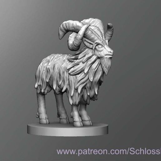 Woe Goat - 3D model önizlemesi