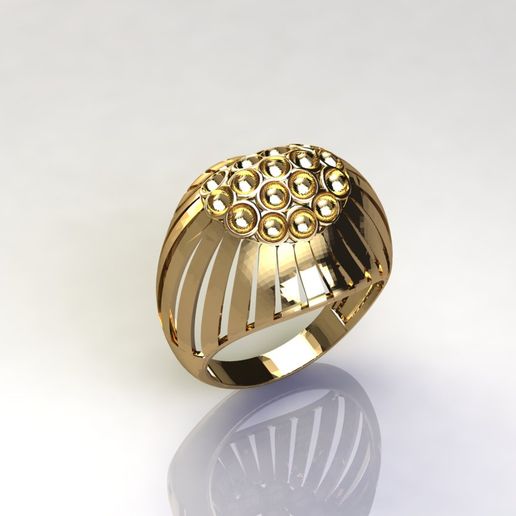 Women Plain Ring Group FTS READY STL 3D print model 3D model