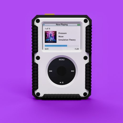 iPod Video Classic 5th/5.5th Gen (thick 60/80gb) Protective Shell