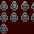 Scout-heads-hoods.png HL e capi scout/ricognitori generici