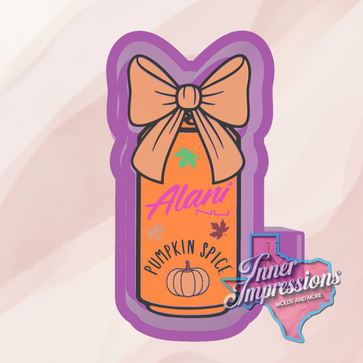 🎃 Pumpkin Spice Fall Alani Freshie Mold・ STL File for 3D printing・Cults