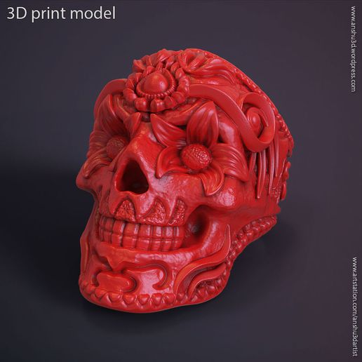 Ornamental_skull_vol1_ring_k3.jpg Ornamentaler Totenkopf vol1 Ring