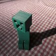 IMG_3415.jpg Minecraft Creeper with movable head Remix