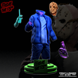 7.png Jason Voorhees (Friday the 13th) Bust with Machete and Bear Trap