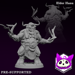 elder-hanu.png 3D file Elder Hanu | Hoavari Tribe・3D print design to download, BlackcrestMiniatures