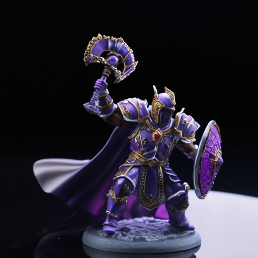 Majestic Royal Court Fantasy Miniature Bundle 3D printable STL miniature