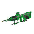 7.png M392 Assault Rifle - Halo - Printable 3d model - STL + CAD bundle - Commercial Use