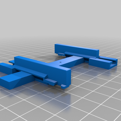 LR2P_Train_StraightTrack_45mm.png Free STL file Straight Train Track (45mm Length) compatible w/ the Lionel Ready-to-Play Train Sets・3D printing design to download