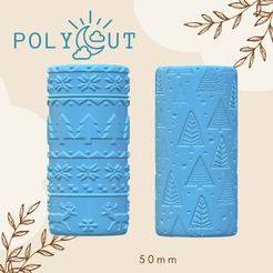 STL file LV pattern ROLLER PIN FOR POLYMER CLAY・Model to download and 3D  print・Cults