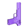 Pistol M07.stl Pistole M/07 alias FN Modell 03