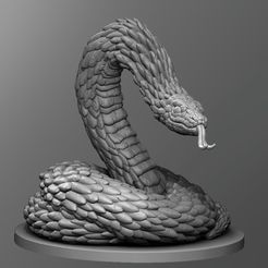 Giant_Snake.jpg Fichier 3D Serpent・Design imprimable en 3D à télécharger