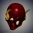 4.png Flash Skull Mask - Fan Art 3D print model