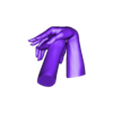Hands_5.OBJ Female Hand in 20 Poses 3D Model 3D Print Model