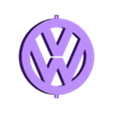 VW logo.stl FLEXI VW KEYCHAIN
