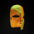 kane6.png WWE Kane Face Mask - Gamer Cosplay Helmet 3D print model