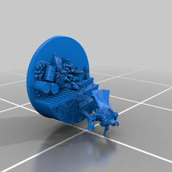 Angron_Base_2.png Free OBJ file Angron, primarch of the World Eaters・3D printer design to download