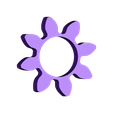Gearflower_figet_spinner.stl Gear/Flower Spinner