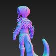 Anthropomorphic-Cobra-8.jpg Anthropomorphic Cobra Warrior Snake Man 3D Print File