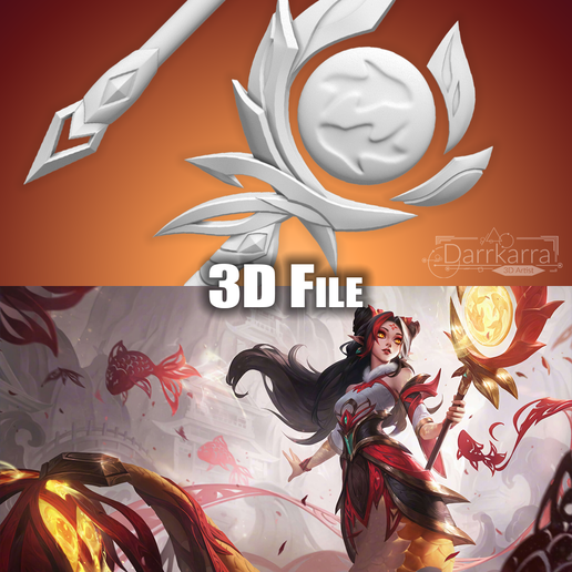 🎲 Nami Mythmaker League of Legends STL・ 3D File for 3D printing・Cults