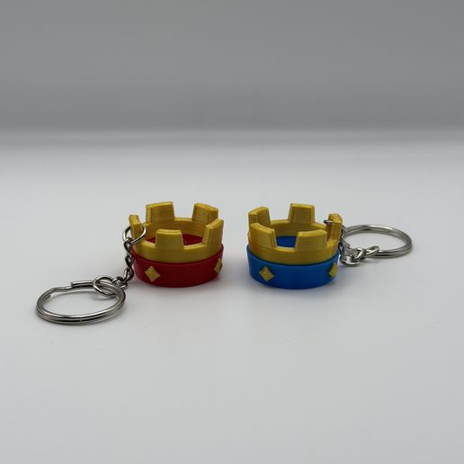 Clash Royale Crown Keychain
