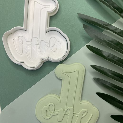 IMG_8214.jpeg Number 1 Lettered Cookie Cutter