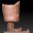 Imagen8.png Groot phone holder - guardians of the galaxy 3D print model