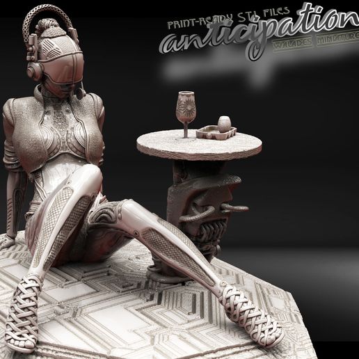 6.jpg Бесплатный 3D файл АНТИЦИПАЦИЯ・3D-печатный дизайн для скачивания, walades