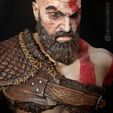 Kratos 02.jpg Archivo STL Busto de Kratos・Diseño para descargar y imprimir en 3D