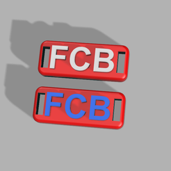 FCB.png Shoe Clip FCB, Shoelace Clip