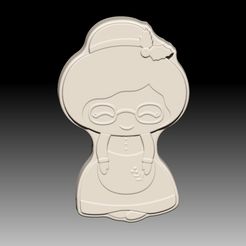 MrsClaus2.jpg STL file MRS CLAUS 2 SOLID SHAMPOO AND MOLD FOR SOAP PUMP・Design to download and 3D print