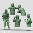 1.1110.jpg Tank Crew WW2 Russia 3D print model