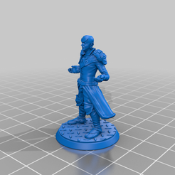 Vorvon_30mm.png Free STL file Buck Rogers in the 25th Century Space Vampire Vorvon 28mm miniature・3D printing template to download, byteknight