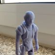 Star Wars .stl Tig Fromm .3D action figure .OBJ Kenner style.