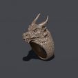 213546879654.jpg Dragon ring 3D print model